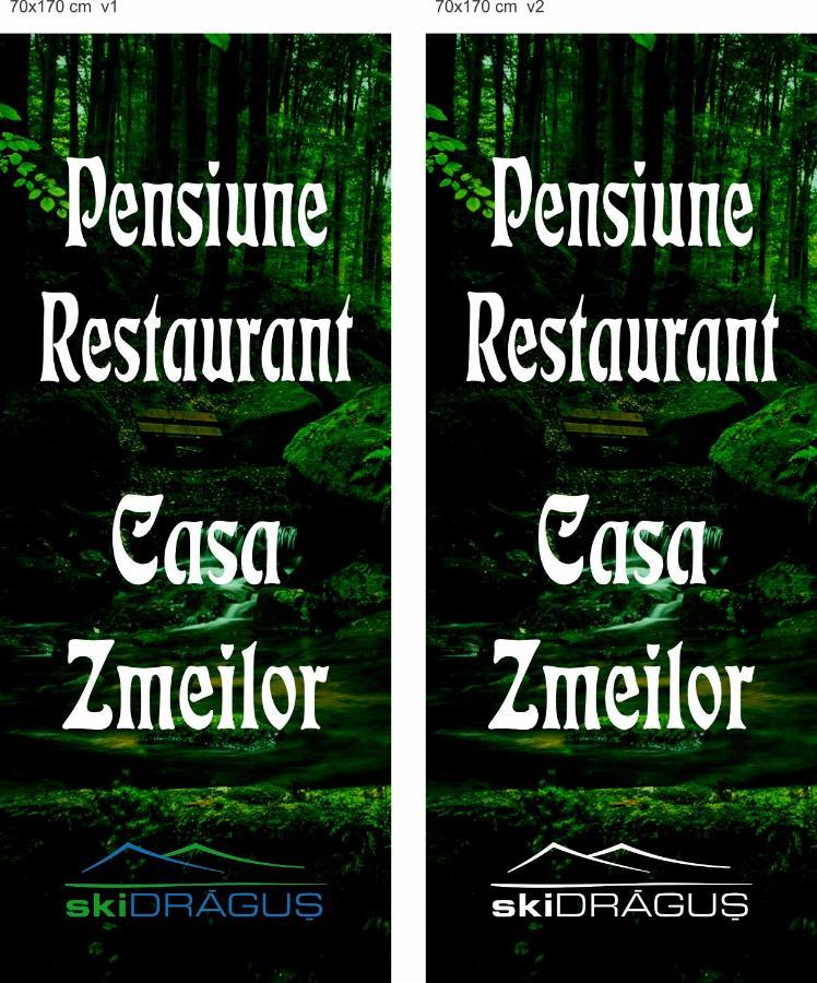 Pensiunea Casa Zmeilor Dragus ภายนอก รูปภาพ