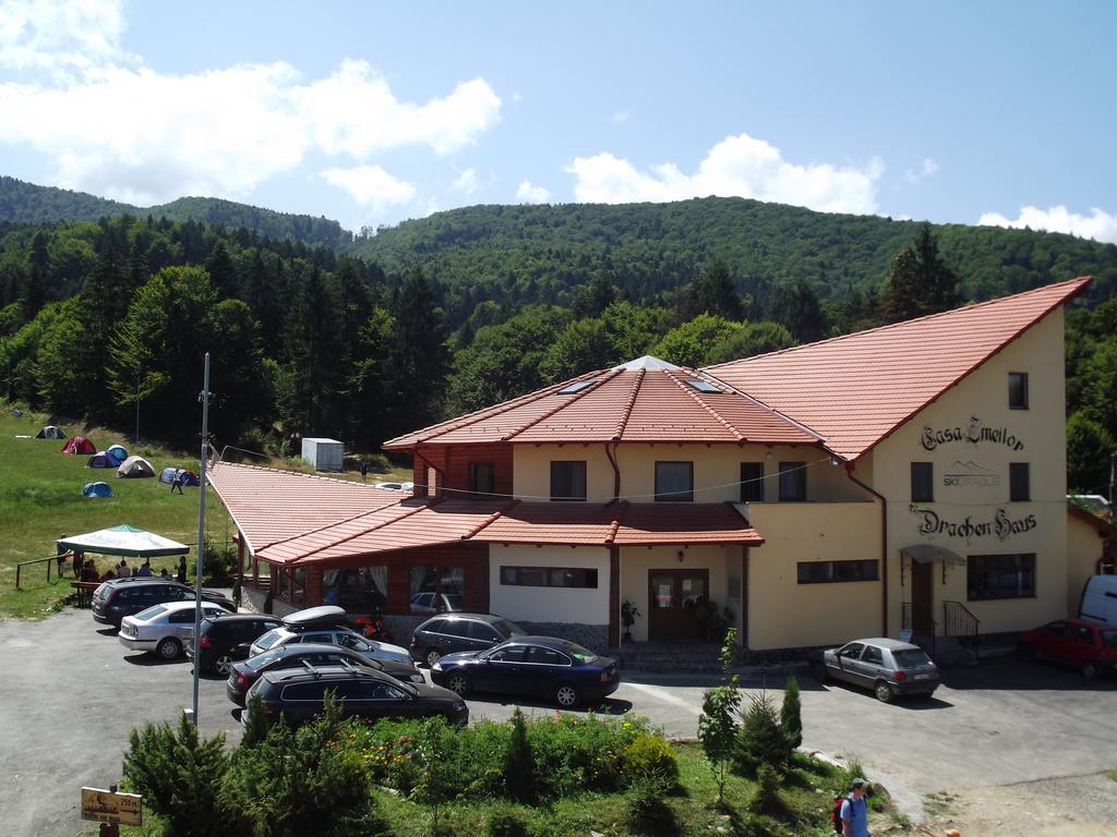 Pensiunea Casa Zmeilor Dragus ภายนอก รูปภาพ