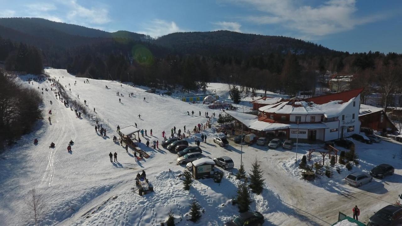 Pensiunea Casa Zmeilor Dragus ภายนอก รูปภาพ